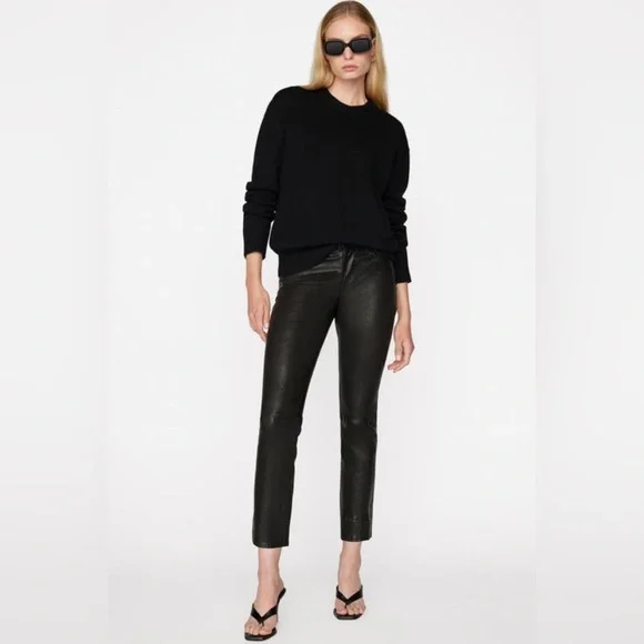 COPY - FRAME
Le High Ankle Straight Leg
Leather Jeans - Picture 6 of 10